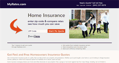Desktop Screenshot of myrates.com